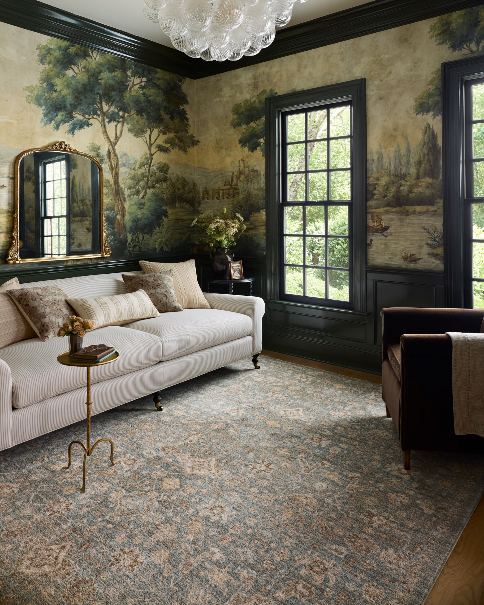 Amazon.com: Loloi Chris Loves Julia Palma Collection PLM-05 Blue